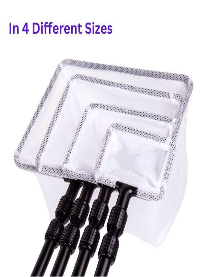 UNEAK - Small Aquarium Fish Net with Extendable 22"-33" Handle, Telescopic Fish Tank Nets, Fine Mesh Net for Fish and Shrimp Catching, Ponds, Creeks, and Aquariums - Image 5